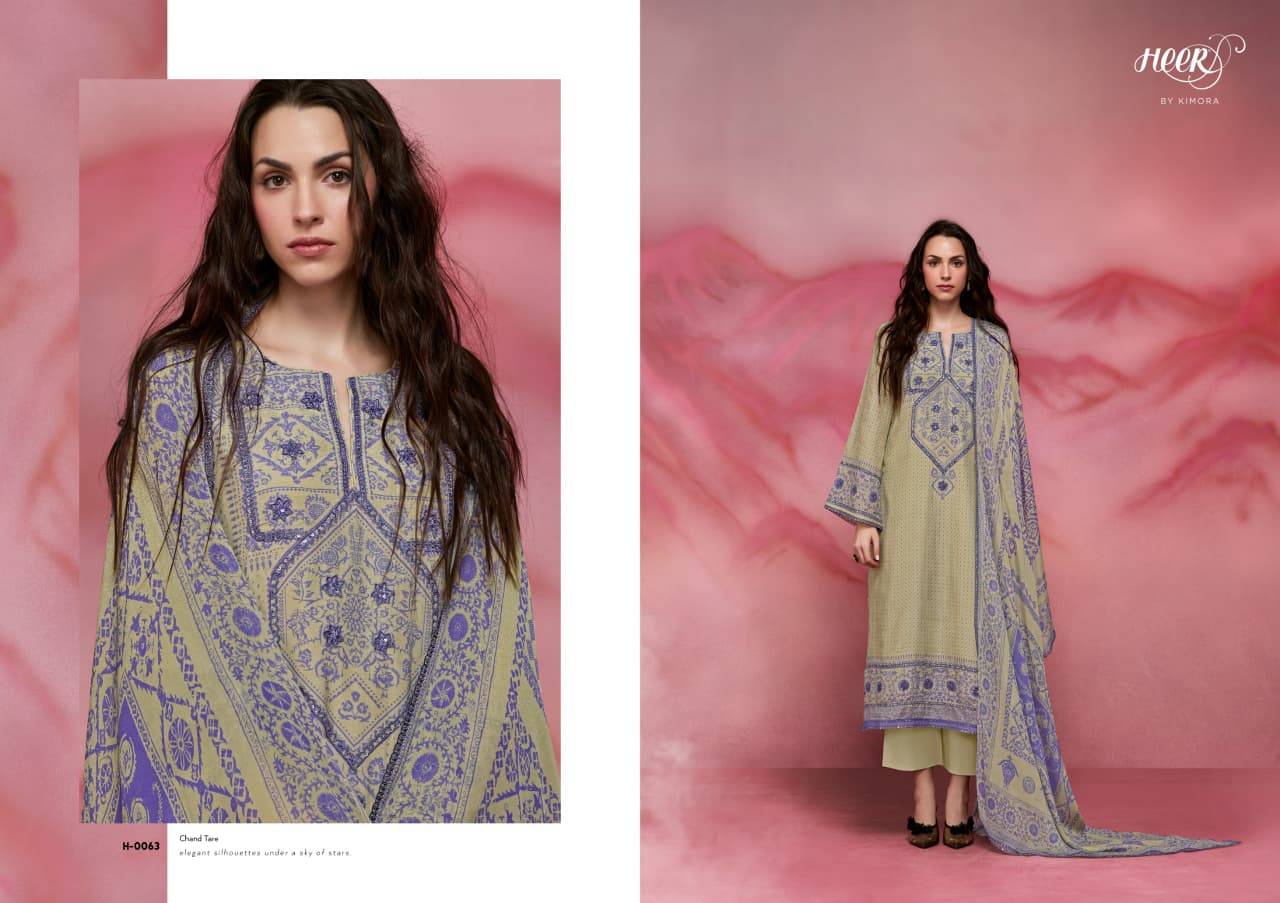 Chand Tare By Kimora Fashion 061 TO 066 series Beautiful Festive Suits Stylish PURE Muslin Dresses At Wholesale Price